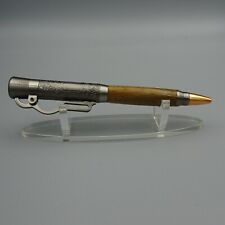 LEVER ACTION RIFLE PEN with KOA BARREL and ANTIQUE NICKLE TRIM picture