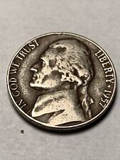 1957 Jefferson Nickel No Mint Mark picture