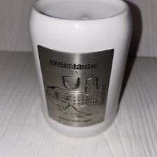 Vintage Coffee Cup Karlsruhe Rathaus M Pyramid souvenir mug Made in Germany picture