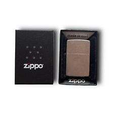 New G ZIPPO Cigarette Lighter 207 Regular Street Chrome NIB made in USA In Box picture