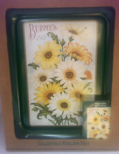 Burpee's 1997 Annual Tin Seed Tray - 13”x10.5”x1” - Americana Country Art Decor picture