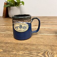 Great Smoky Mountains National Park Coffee Cup Deneen Pottery 2014 Made In USA picture