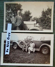 Vintage 1929 1930 1931 Packard Phaeton Original Photos Auto Dual Cowl picture