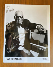 Singer Ray Charles Music Star Photo Signed Auto Photograph Autograph picture