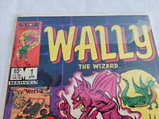 Comic Book Wally The Wizard Star Comics Marvel 1 April 1984 picture
