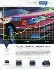 1998 Epson Digital Projector Powerlite Print Ad/Poster from Vintage Magazine picture