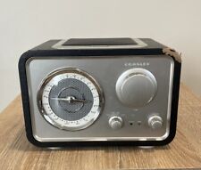 Crosley CR221 Vintage Style Retro AM/FM  Aux Tabletop Radio  Black No Cord picture