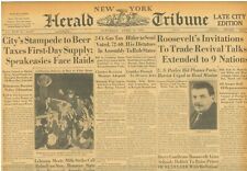Prohibition Stampede for Beer Hitler's Dictators to Rule Germany April 8 1933  picture