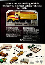 1977 ADVERT Nylint Husky Dump Truck Safari Wagon Mobile Crane Tractor Trailer picture