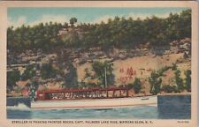 c1930s Postcard Stroller IV Capt. Palmers Lake Ride, Watkins Glen NY B4606d3.5 picture