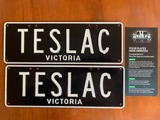 Super Unique Rare Licence Number Plates Victoria TESLAC Tesla Cybertruck picture