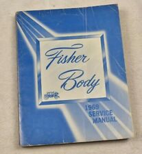 1969 FISHER BODY SERVICE / SHOP MANUAL picture