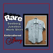 Vintage Seeburg Jukebox Repairman Uniform shirt factory JERRY MARTIN & SNYDER picture