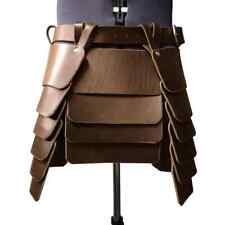 New Medieval Viking Knight Leg Armor Leather Tassets Belt Renaissance LARP Skirt picture