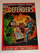 DEFENDERS #1 1972 HULK NAMOR STRANGE COOL BRONZE AGE COMIC VF- picture