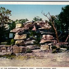 c1910s Grand Canyon AZ Arch RARE VIEW Fred Harvey H-1081 Hermit's Rest Ariz A202 picture