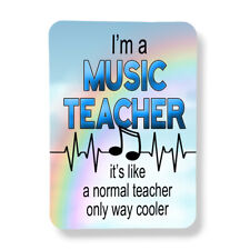 Way Cool Music Teacher Gift Magnet 3