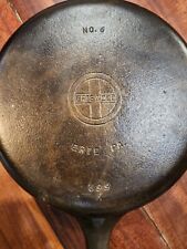 Vintage Griswold #6 Cast Iron Skillet 699 K - Large Logo - Erie PA. USA  picture