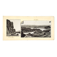 Jersey Coffee Victorian Trade Card c1895 Columbia River The Dalles Oregon A3169 picture