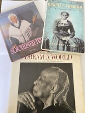 LOT of 3 Books Assorted African American Women Tubman Sojourner I Dream A World picture