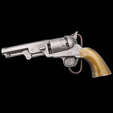 Colt Model 1851 Navy Blackpowder Revolver Vintage Belt Buckle picture