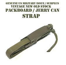 US MILITARY PACKBOARD TIE DOWN STRAP GWP M38 CANVAS WEBBING JERRY CAN GAS JEEP picture
