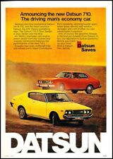 1974 Datsun 710 - Economy Car - Vintage Advertisement Print Art Car Ad J441A picture