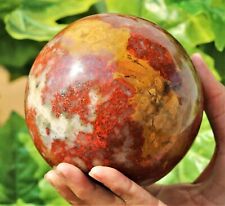 Superb 115mm Red Cobra Jasper Crystal Quartz Chakra Healing Energy Stone Sphere picture