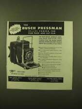 1943 Busch Pressman Camera Ad - Limited Supply Released picture