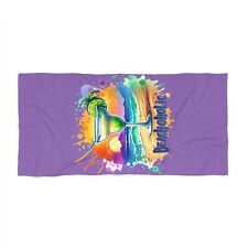 Beach Relaxation Essential - Beachoholic Towel picture