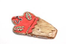 Antique Native American Indian Tlingit Northwest Coast Beaded Wall Pocket Pouch picture