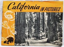 CALIFORNIA IN PICTURES 205 PHOTO VIEWS SOUVENIR ALBUM BROCHURE 1930s VINTAGE picture