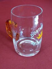 Vintage Dortmunder Kronen Bier Beer Glass Mug Germany 6.5 oz. Excellent  picture