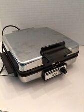 Vintage General Electric Grill & Waffle Maker Tested Works Flip Plates  picture