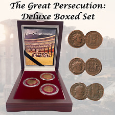 The Great Persecution Deluxe Box Set Ancient Roman AE Bronze Diocletian & Others picture
