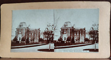 Sibley Hall University of Rochester NY Photo Stereoview picture