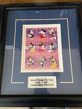 MINNIE THROUGH THE YEARS FRAMED LIMITED ED. STAMPS #2778 OF 5000 CERT OF AUTHEN. picture
