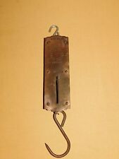 VINTAGE OLD CHATILLONS IMPROVED SPRING BALANCE NEW YORK 50 LB  BARN SCALE picture