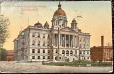 Onodaga County Courthouse. Syracuse New York. 1910 Vintage Postcard picture
