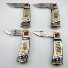 Franklin Mint Civil War Commemorative Knives Lot of 4  picture