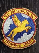 1960s 70s USAF Air Force 76th Air Refueling Squadron Patch L@@K picture