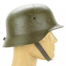 Original WWII Hungarian M38 Steel Helmet (German M35 Copy)- Size 60cm, US 7 1/2 picture