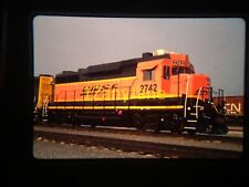 10807 VINTAGE Photo 35mm Slide BNSF 2742 GALESBURG, IL 2013 picture
