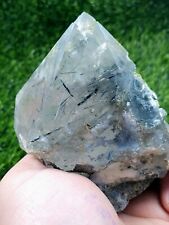 Magnesio-riebeckite included quartz from zagi mountains kpk Pakistan  picture