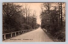 Princeton NJ-New Jersey, Washington Road, Antique, Vintage Souvenir Postcard picture