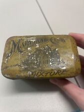 Early 20thc MARYLAND CLUB Original MIXTURE Tobacco TIN Empty picture