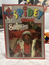Spidey Comic (UK Spider-Man Weekly) #666 (Marvel 1985) Santa Claus the Movie picture