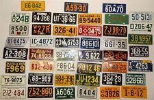 45 1953 General Mills Wheaties Mini Bicycle License Plates * Includes Ontario picture