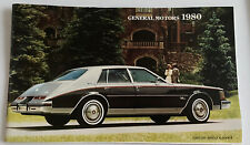 GM General Motors car booklet 1980 Camaro Corvette Pickup picture