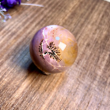 165g Natural Mookite Jasper Sphere Quartz Crystal Ball Reiki Healing 52mm 1th picture